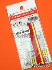 Reji Model 1014: Seatbelts 1/12 scale - Sport and rally harnesses